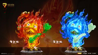 【預購】宮崎駿 雙配色 招財如意卡西法 X Seven-Studio4