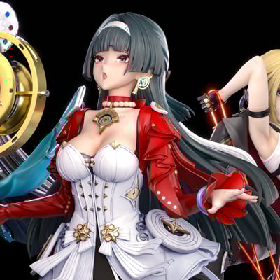 【預購】絕區零 zzz第三+四+五彈 耀嘉音&星見雅&伊芙琳 X 哈基米（ハキミ）9