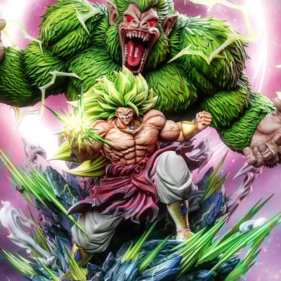 【預購】七龍珠 1/4 & 1/6 大猿布羅利 武魂真身 X 億獸4