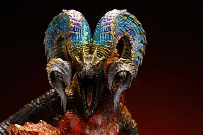 【預購】魔物獵人 絢輝龍 X BlackFatalis-Studio7