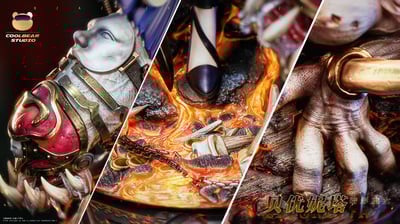 【預購】蓓優妮塔 格鬥家系列二 暗影魔女Bayonetta-蓓姐 X coolbear酷熊8