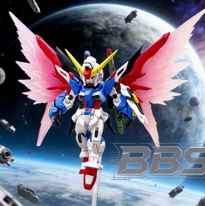 【預購】機動戰士鋼彈 塗裝成品 命運高達 X BBSD1