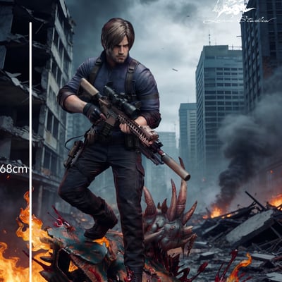 【預購】生化危機 安魂曲-里昂 X Lark雲中山雀1