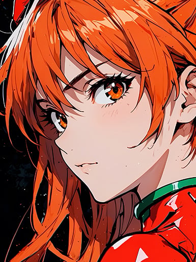 【預購】Eva新世紀福音戰士《側顏明日香》動漫裝飾畫&冰箱貼 X 巴洛克工作室5