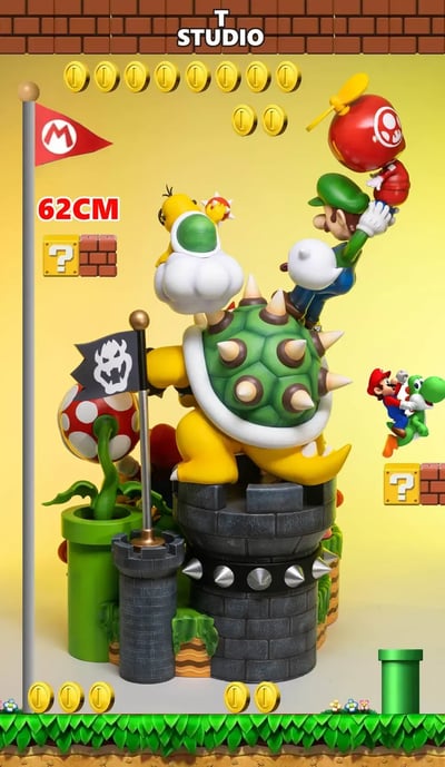 【預購】超級瑪利歐 瑪利歐兄弟40週年特輯 瑪利歐全家桶 X T工作室4