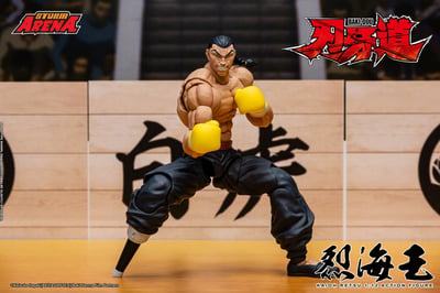 【預購】刃牙系列 烈海王 可動人偶 BHSA05 X Storm Collectibles16