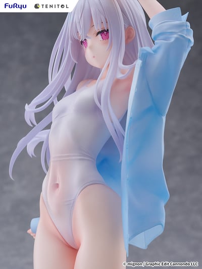 【預購】TENITOL TALL NO GAME NO LIFE 遊戲人生 白-泳裝Ver. X FuRyu17