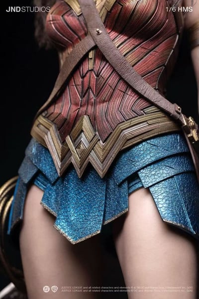 【售罄展示追加請私訊客服@toystationtw】Wonder Woman 神奇女俠 HMS系列 矽膠雕像 HMSK-001 X JND5