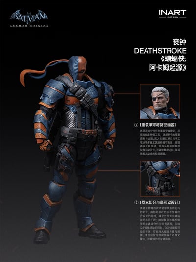 【預購】《蝙蝠俠:阿卡姆起源》-喪鐘可動人偶 MAG G0012 X INART15