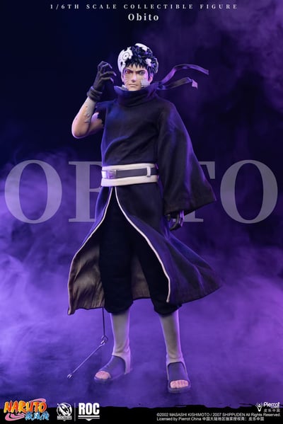 【預購】《火影忍者 疾風傳》1/6可動人偶 ROC-022 Obito宇智波帶土 X Rocket Toys 正版授權2