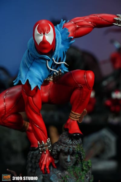 【預購】Marvel漫威 蜘蛛人 多元宇宙系列 猩紅蜘蛛人 X 3109工作室4