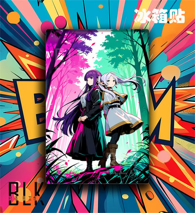 【預購】葬送的芙莉蓮《森林魔法師》動漫裝飾畫&冰箱貼 X 巴洛克工作室3