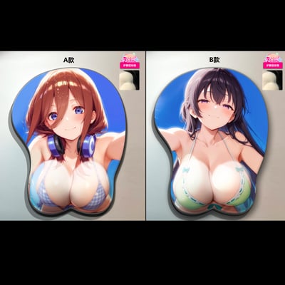 【預購】夏日派對 中野三玖周防有希雙聯 8k主題高清裝飾畫 X 阿喵畫社3