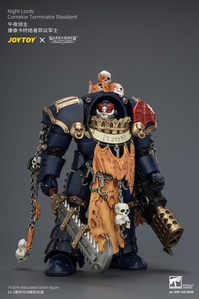 【售罄展示追加請私訊客服@toystationtw】午夜領主 康泰卡終結者異議軍士 X JOYTOY4