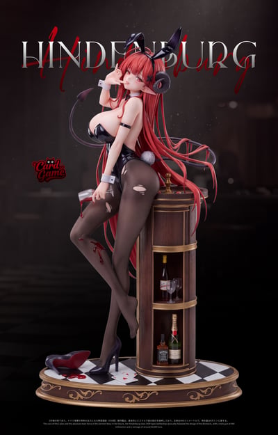 【預購】碧藍航線 雙比例 兔女郎興登堡 X Cardgame工作室5