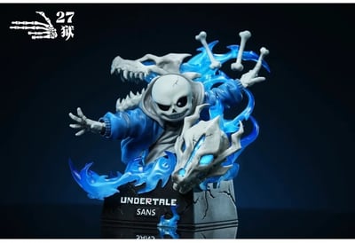【預購】空洞騎士  undertale 傳說之下 sans半身像 X 27獄2