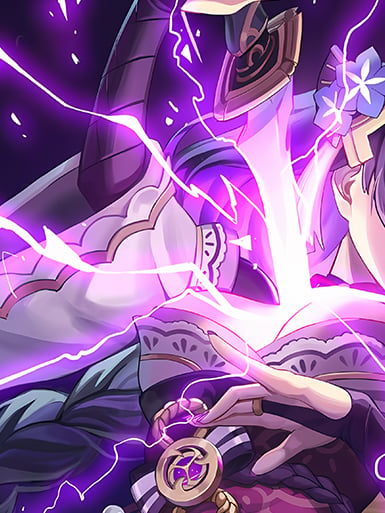 【預購】原神《拔劍雷電將軍》動漫裝飾畫&冰箱貼 X 巴洛克工作室4