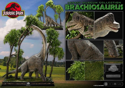 【預購】侏羅紀公園 電影 腕龍 X Prime 1 Statue4