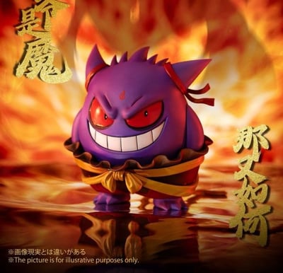 【補款】寶可夢 插兜耿鬼小哪咤 X Mimo工作室1