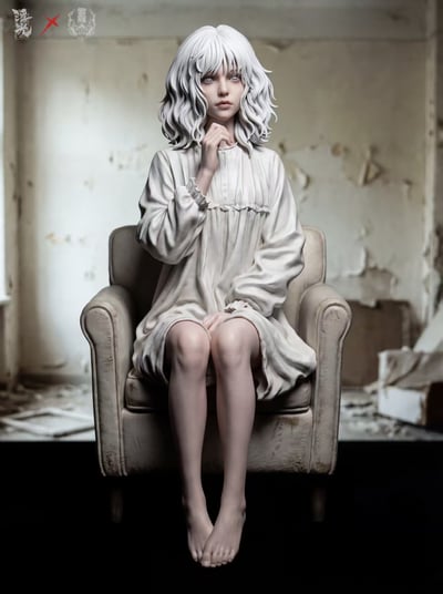 【預購】生化危機9 輕奢級別收藏作品003 艾米麗 X 浮光+霧霾工作室2