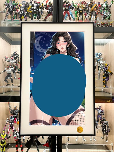 【預購】《校服來生淚》動漫裝飾畫 X 星空工作室2