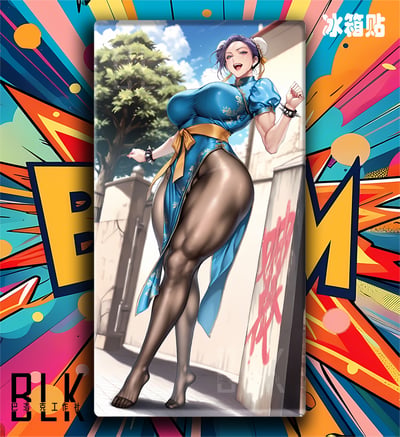 【預購】美麗新世界《春麗美庭》韓漫動漫裝飾畫&冰箱貼 X 巴洛克工作室4