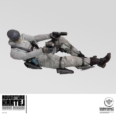 【售罄展示追加請私訊客服@toystationtw】Adventure Kartel 1/6系列 Cold Bugger Adventure Merde 標準單人版 X Underverse6