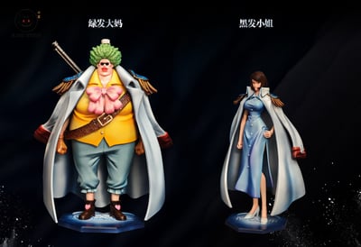 【預購】海賊王 私人定制補全系列 綠髮大媽&黑髮小姐 X Black小黑2