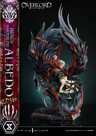 【預購】OVERLORD 不死者之王 Albedo 雅兒貝德ED Ver. PMOVL-02雕像 X  Prime 1 Studio ( P1S)6