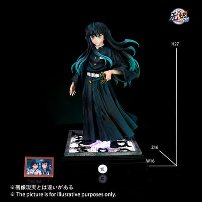 【預購】鬼滅之刃 九柱共鳴系列第二彈 霞柱-時透無一郎 X 無燼工作室1