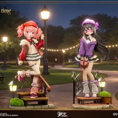 【預購】夏日出逃計劃 第一彈 魔法少女小圓 鹿目圓&曉美焰 X 晨宇工作室1