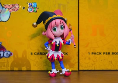 【售罄展示追加請私訊客服@toystationtw】間諜家家酒 系列001 小丑安妮亞 X wakuwaku+雷海冰豆2
