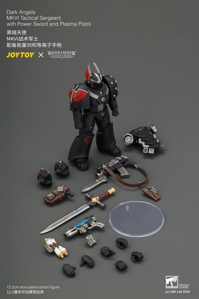 【售罄展示追加請私訊客服@toystationtw】黑暗天使 MKVI戰術軍士 JT05138 X JOYTOY12