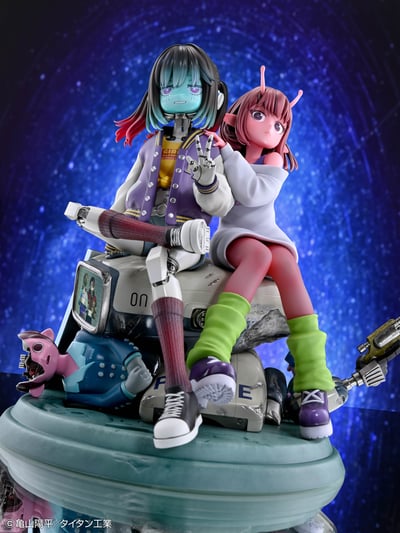 【售罄展示追加請私訊客服@toystationtw】銀河特急 銀河☆地鐵 千春＆真希奈 X MEDICOS3