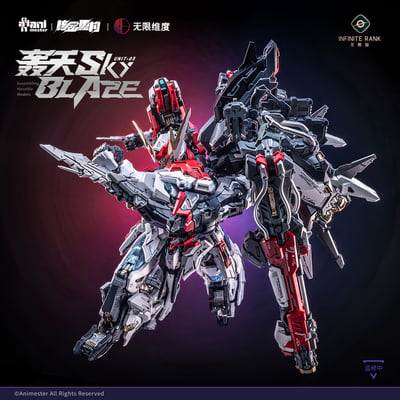 【預購】《核心晶者》系列 1/72拼裝可動模型 「03號機-轟天號」X Infinite rank無限級3