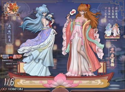 【預購】Eva新世紀福音戰士 國風明日香&綾波零 X 楓葉社2