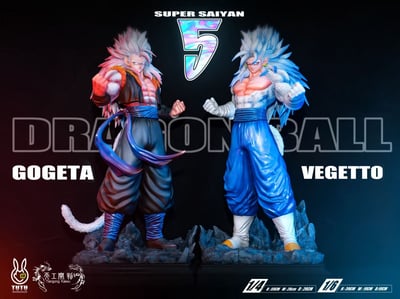 【預購】七龍珠 賽亞人合體5 貝吉特&悟吉塔 X TG天工開物+兔塗工坊3