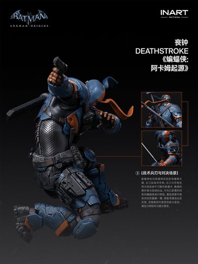 【預購】《蝙蝠俠:阿卡姆起源》-喪鐘可動人偶 MAG G0012 X INART16