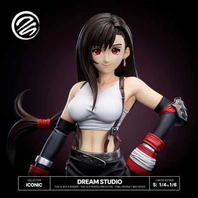【預購】最終幻想 雙比例 OG蒂法 X 夢想工作室6