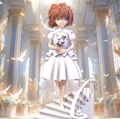 【預購】名偵探柯南 婚紗系列 灰原哀 X Star Light-Studio1