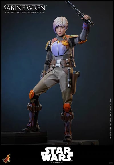 【預購】《星球大戰：義軍崛起》可動 莎賓·雷恩&埃茲拉·布里傑 X HOTTOYS(HT)5