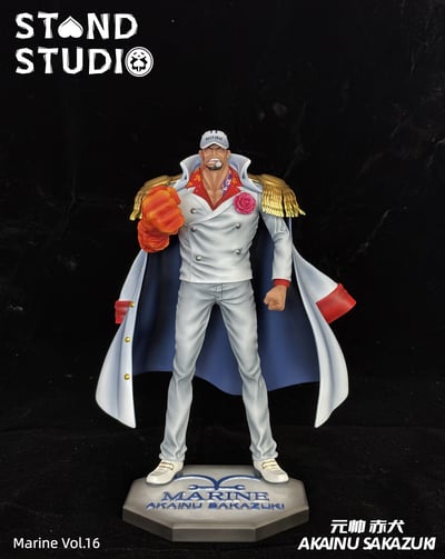 【預購】海賊王 海軍系列第16彈 元帥-赤犬 X 替身工作室4
