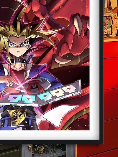 【預購】遊戲王《遊戲/海馬/馬利克》裝飾畫&冰箱貼 X 巴洛克工作室4