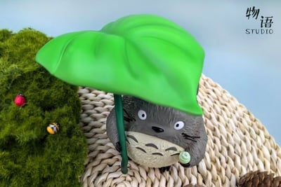 【現貨秒發】宮崎駿 小物系列01 荷葉龍貓 X 物語工作室6