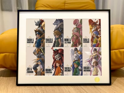 【預購】數碼寶貝《選召的孩子》動漫裝飾畫 X 星空工作室3