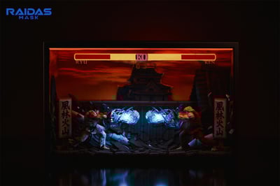 【預購】快打旋風 沖擊對決 隆Ryu與肯Ken X Raidas Mask(R.M.S)7
