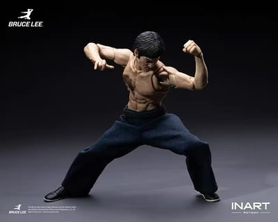 【預購】李小龍 雙版本 1/12可動人偶 X INART Action10