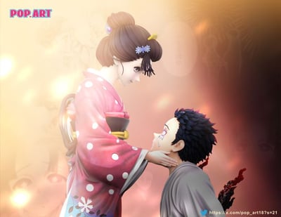 【補款】鬼滅之刃 雙版本 狛戀-猗窩座&戀雪 X POP.ART工作室4