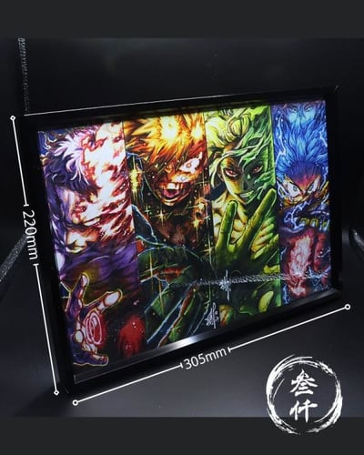 【預購】我的英雄學院《更に向こうへ》裝飾畫 X 3000painring繪製6