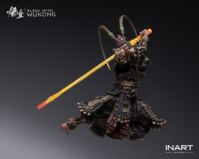 【預購】《黑神話：悟空》1/12可動人偶 大聖金甲套 X INART Action20